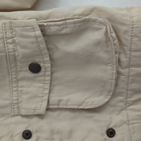 Old Navy Hooded Twill Utility Scout Zip Up Jacket 2T - Picture 2 of 8